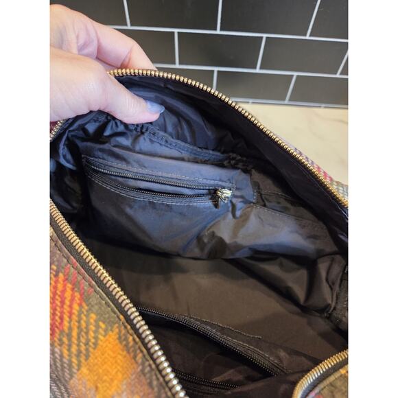 Gwen Stefani L.A.M.B. LeSportsac Tote Shoulder Bag Purse Tattoo Donegal Plaid - Picture 12 of 16